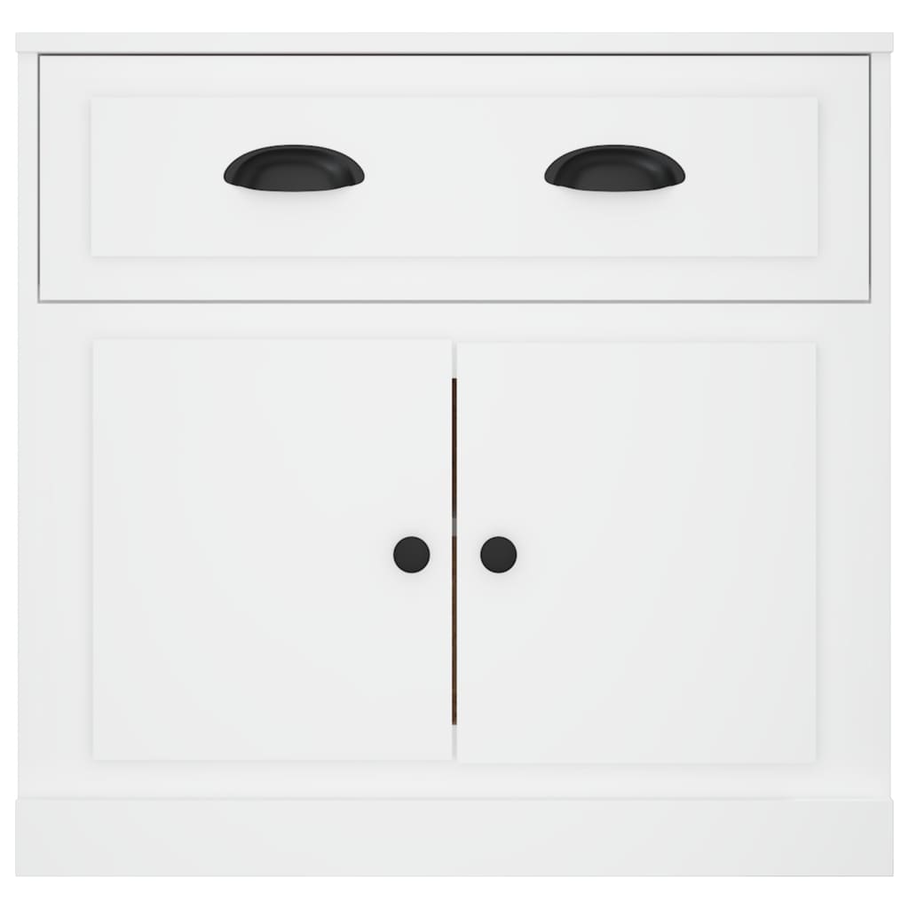 Buffet blanc 70x35,5x67,5 cm bois d'ingénierie - XIOS