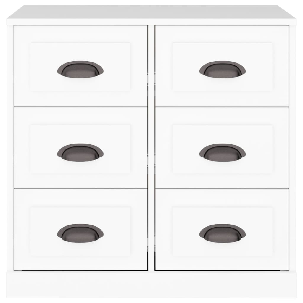 Buffet blanc 70x35,5x67,5 cm bois d'ingénierie - XIOS