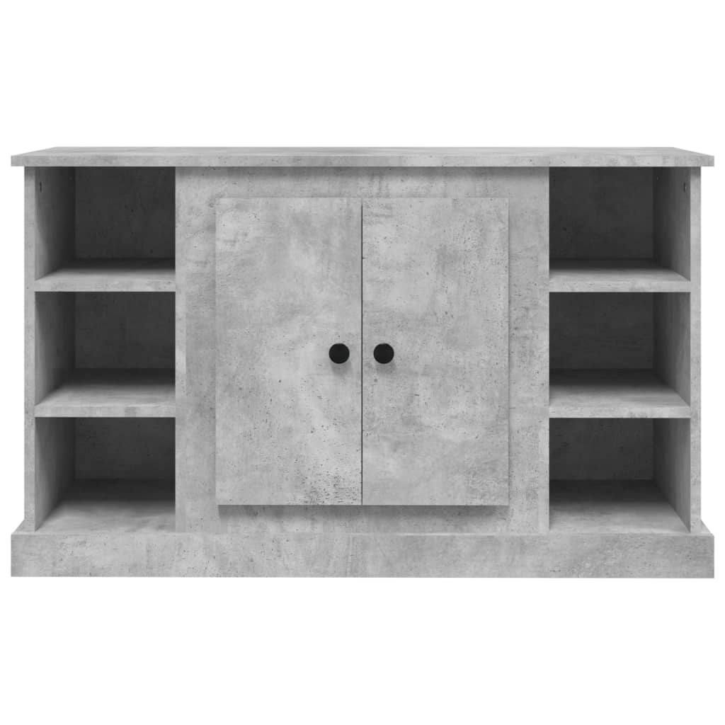 Buffet Gris béton 100x35,5x60 cm Bois d'ingénierie - XIOS