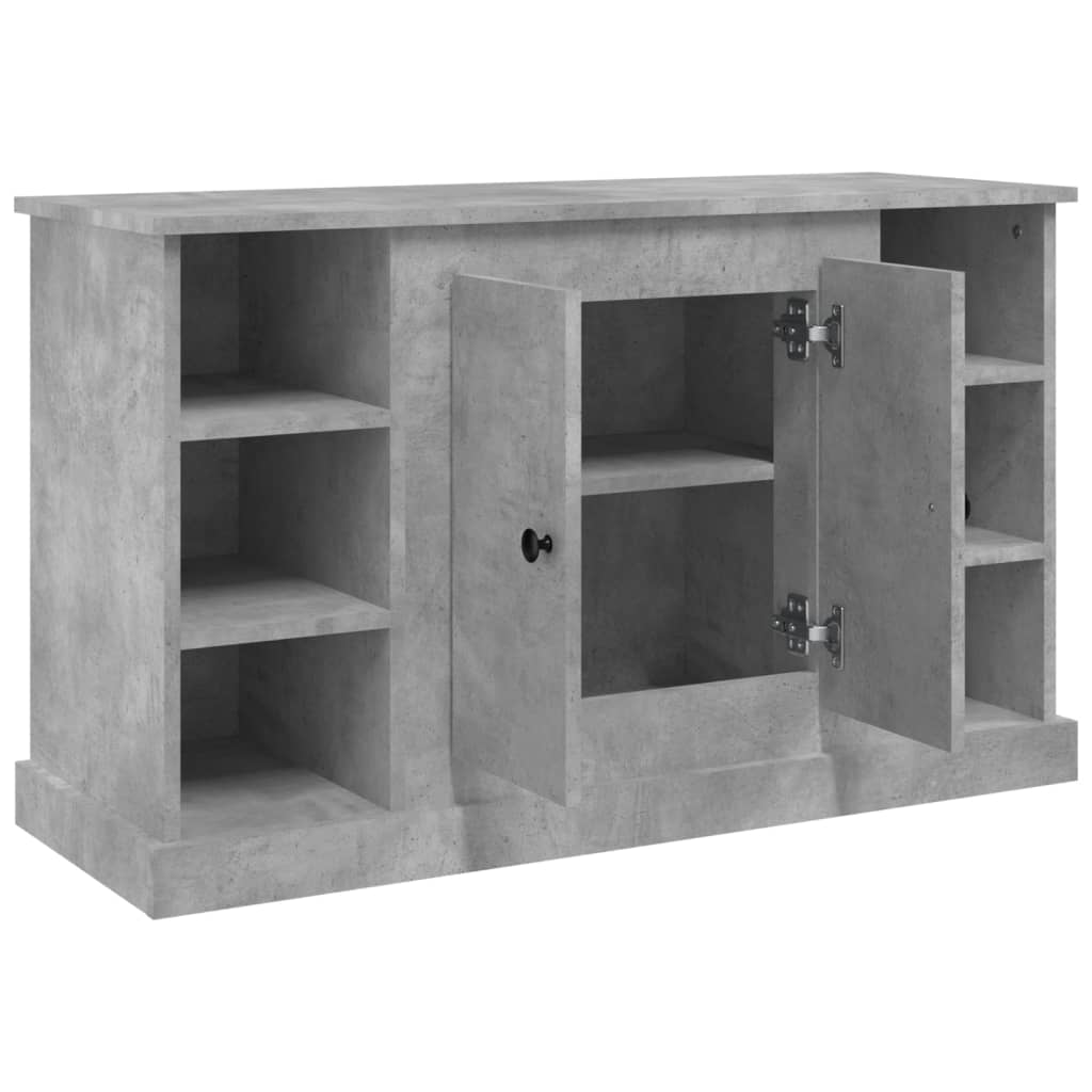 Buffet Gris béton 100x35,5x60 cm Bois d'ingénierie - XIOS