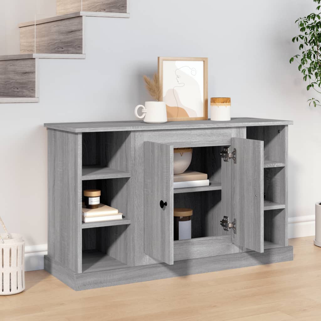 Buffet Sonoma gris 100x35,5x60 cm Bois d'ingénierie - XIOS