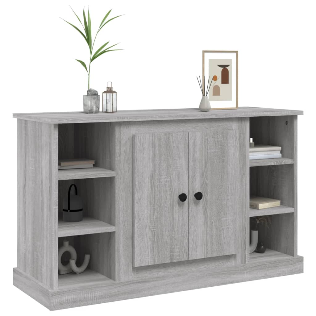 Buffet Sonoma gris 100x35,5x60 cm Bois d'ingénierie - XIOS