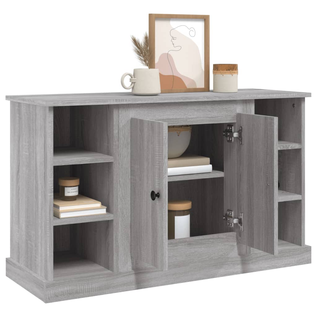 Buffet Sonoma gris 100x35,5x60 cm Bois d'ingénierie - XIOS