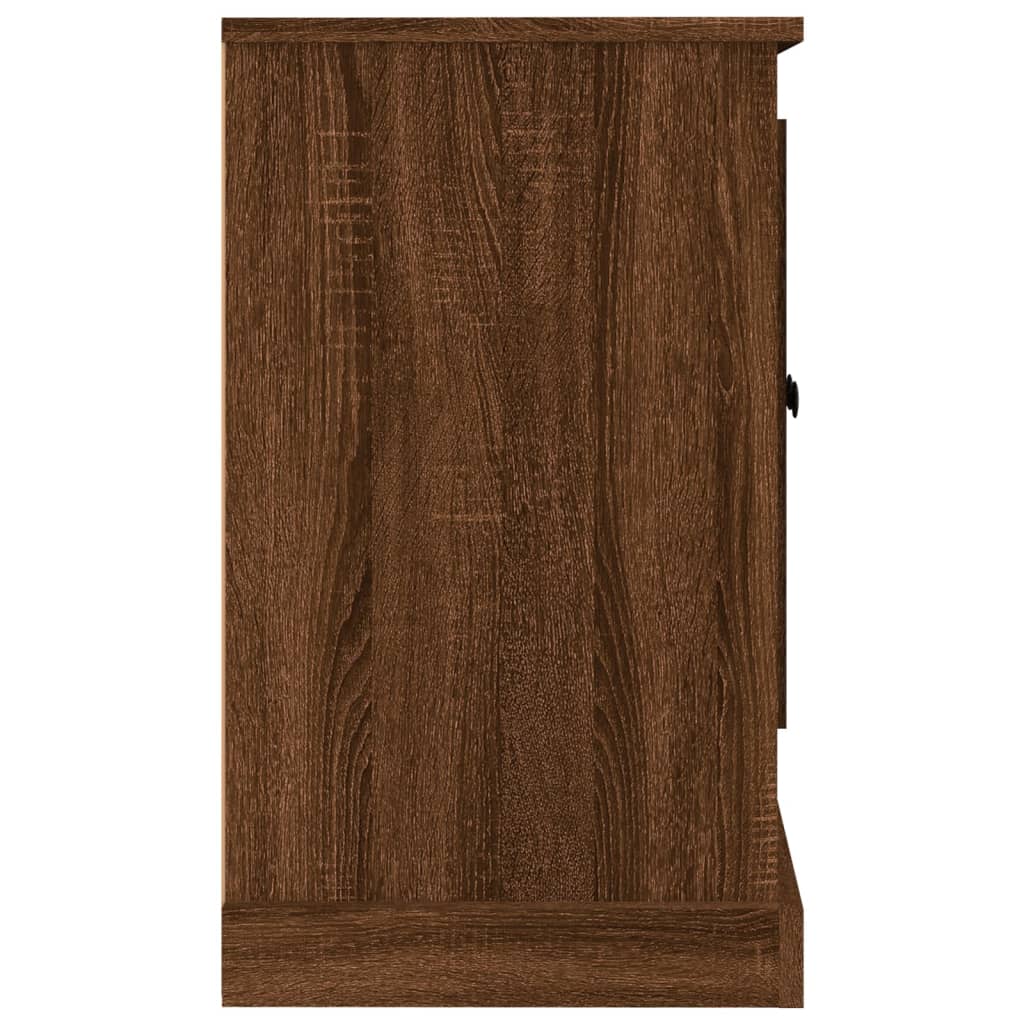 Buffet Chêne marron 100x35,5x60 cm Bois d'ingénierie - XIOS