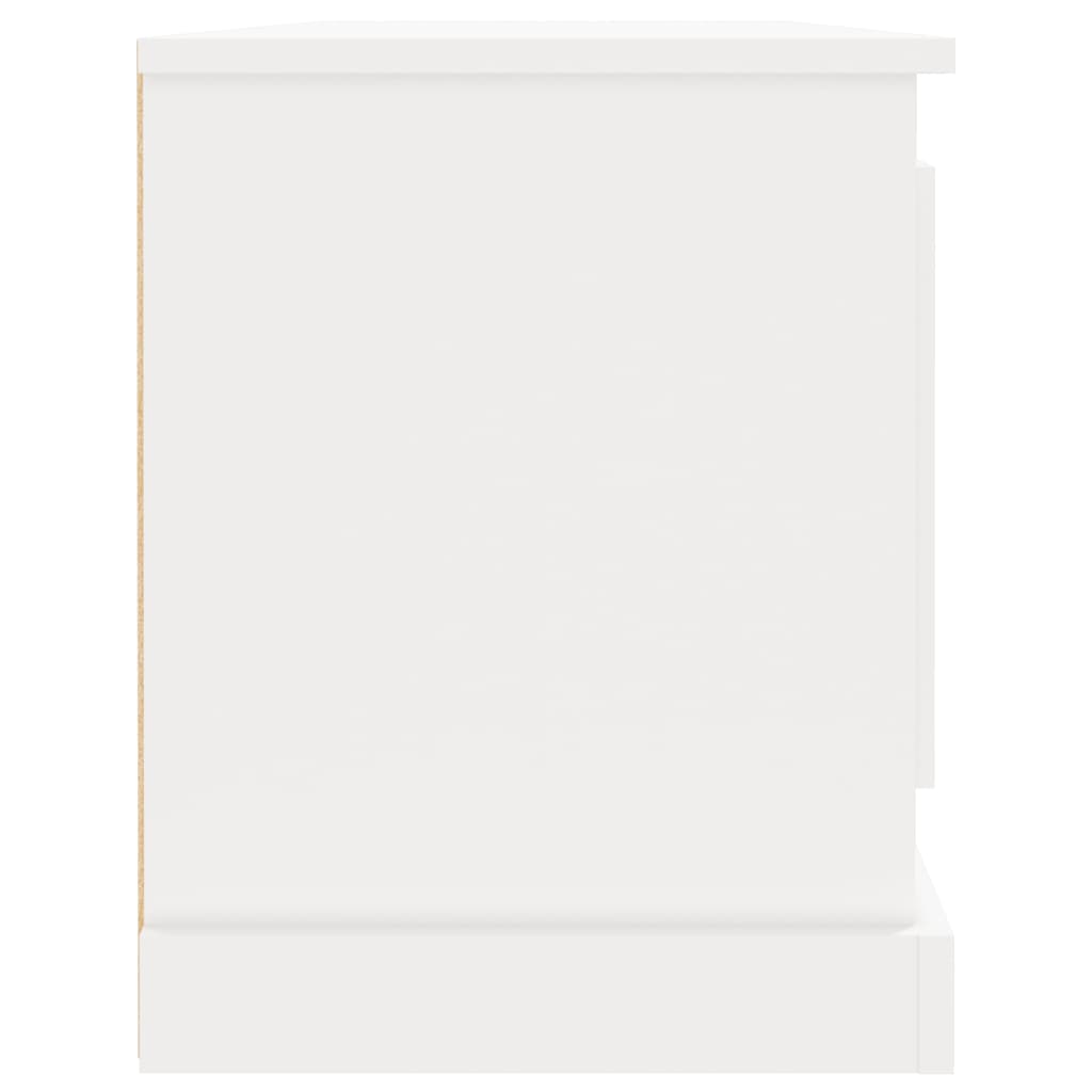 Meuble TV blanc 100x35,5x45 cm bois d'ingénierie Meubles TV vidaXL   