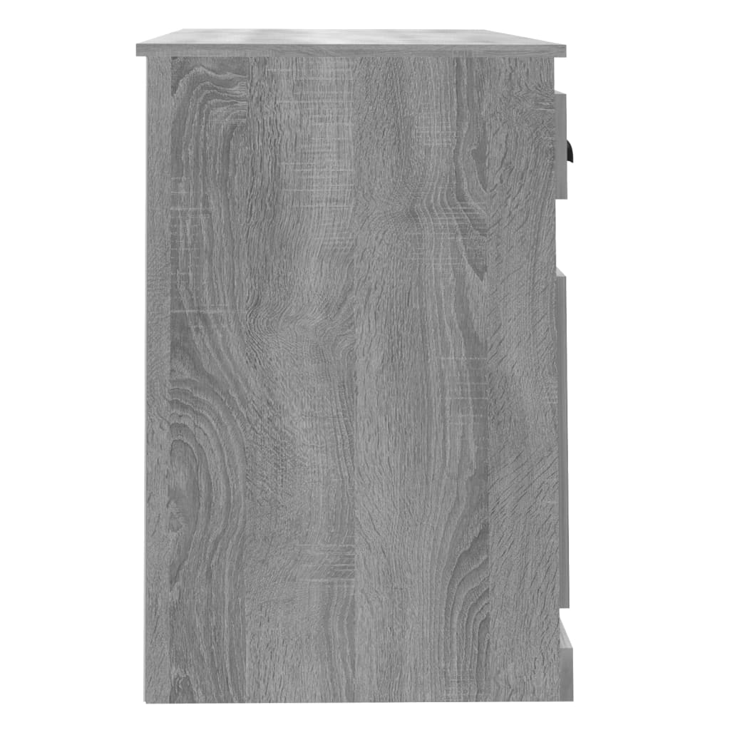 Bureau avec tiroir sonoma gris 115x50x75 cm bois d'ingénierie - XIOS