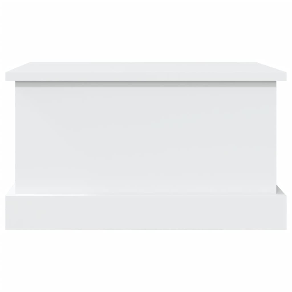 Coffre de rangement Blanc 50x30x28 cm Bois d'ingénierie - XIOS