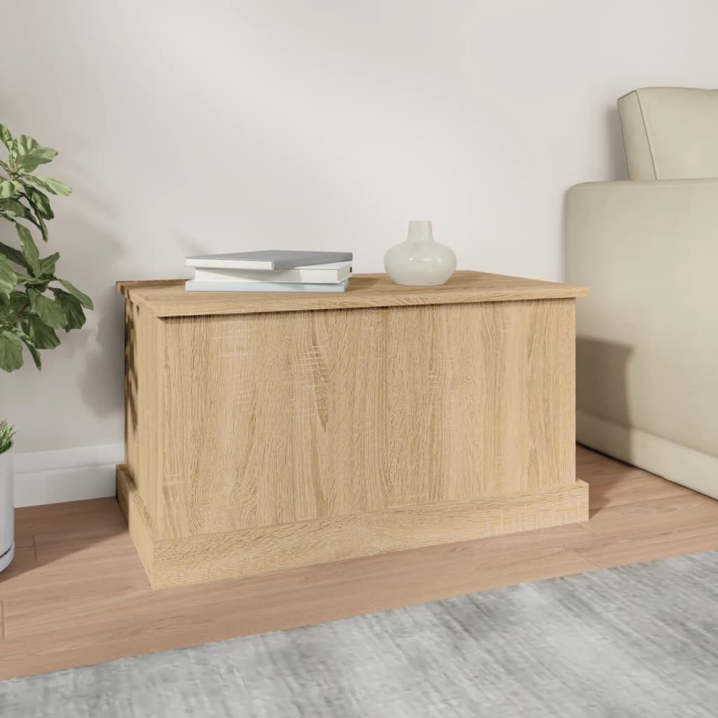 Boîte de rangement chêne sonoma 70x40x38 cm bois d'ingénierie - XIOS