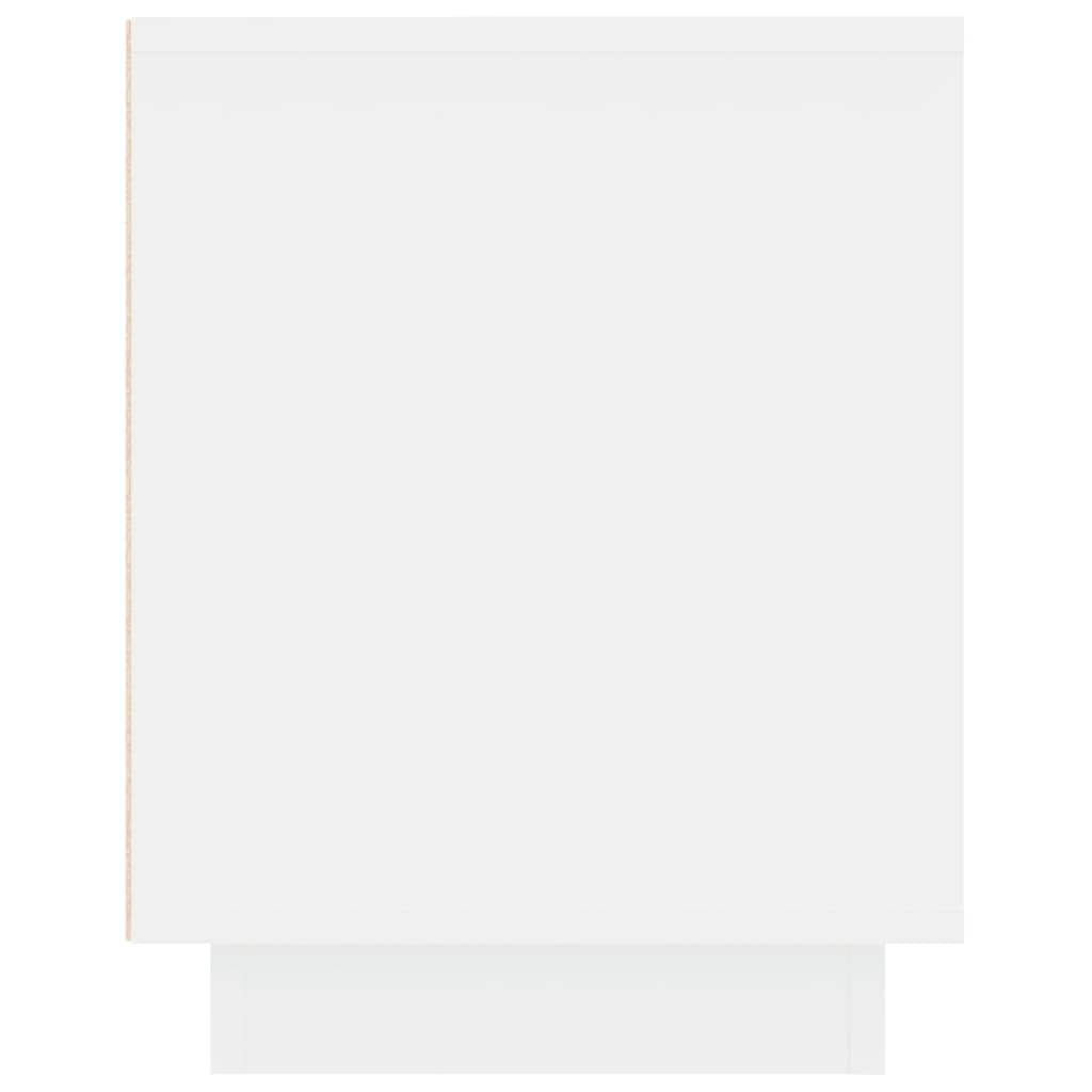 Meuble TV blanc 102x35x45 cm bois d'ingénierie - XIOS