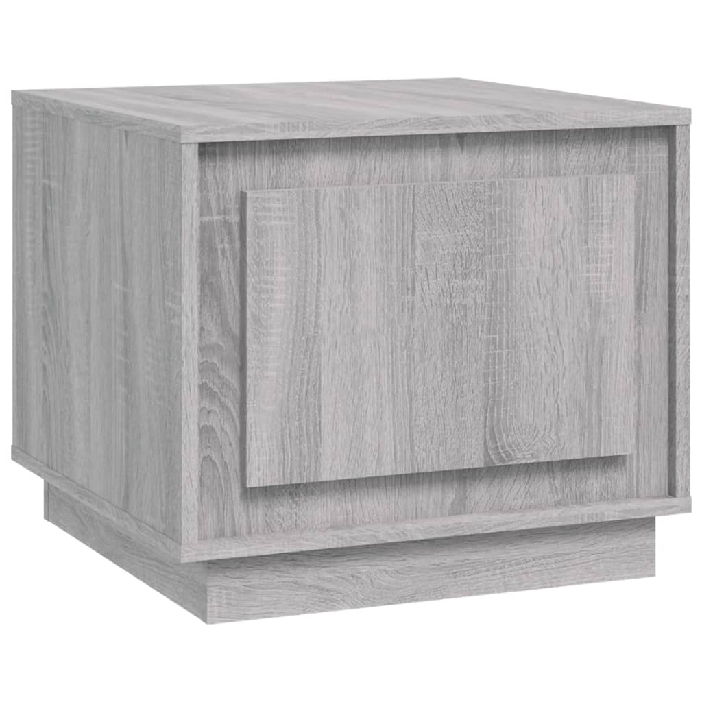 Table basse sonoma gris 51x50x44 cm bois d'ingénierie - XIOS