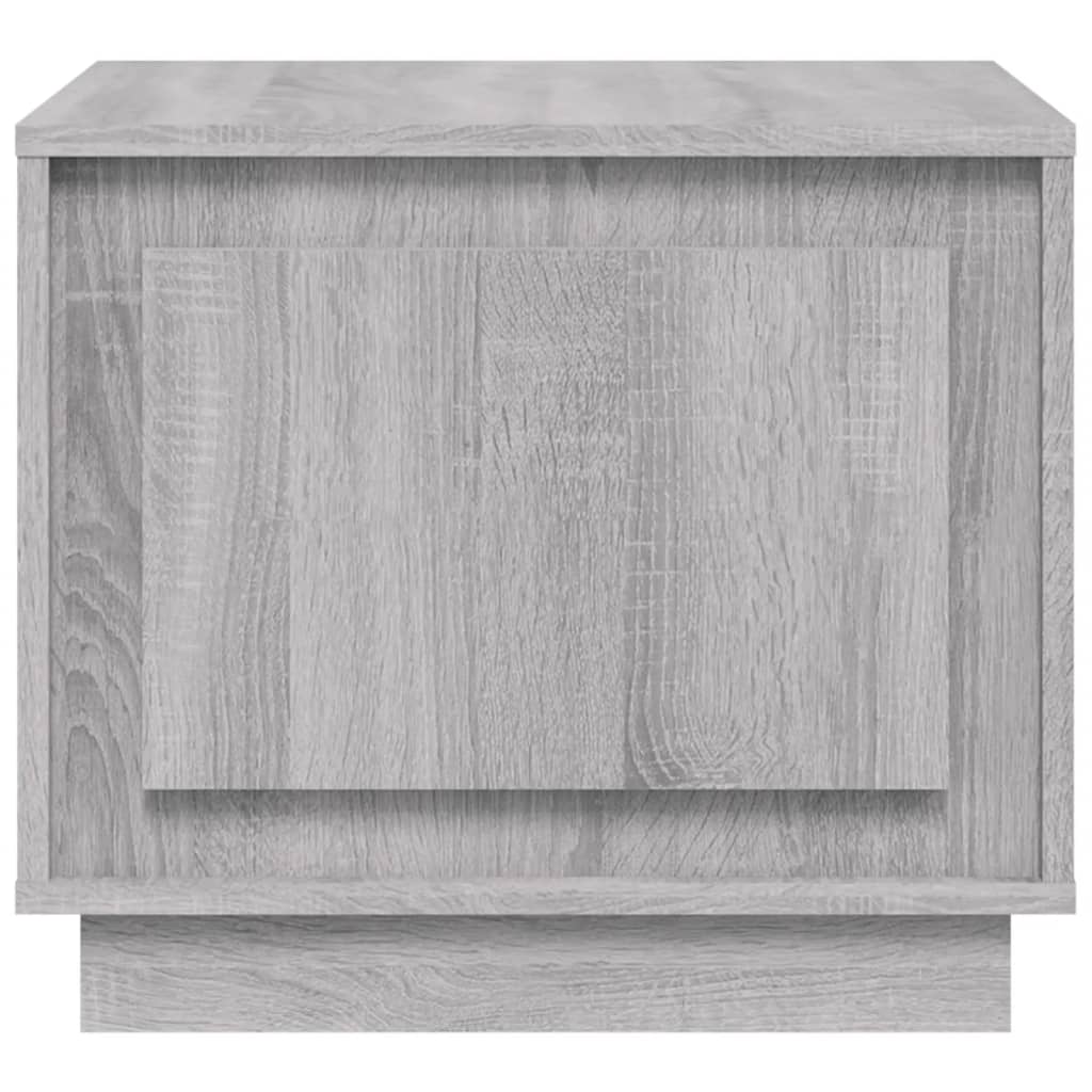 Table basse sonoma gris 51x50x44 cm bois d'ingénierie - XIOS