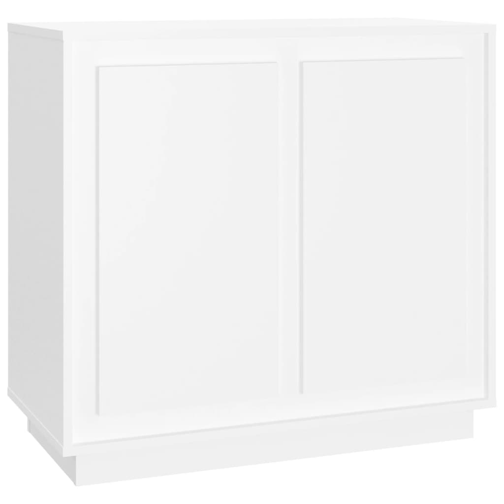 Buffet blanc 80x34x75 cm bois d'ingénierie - XIOS
