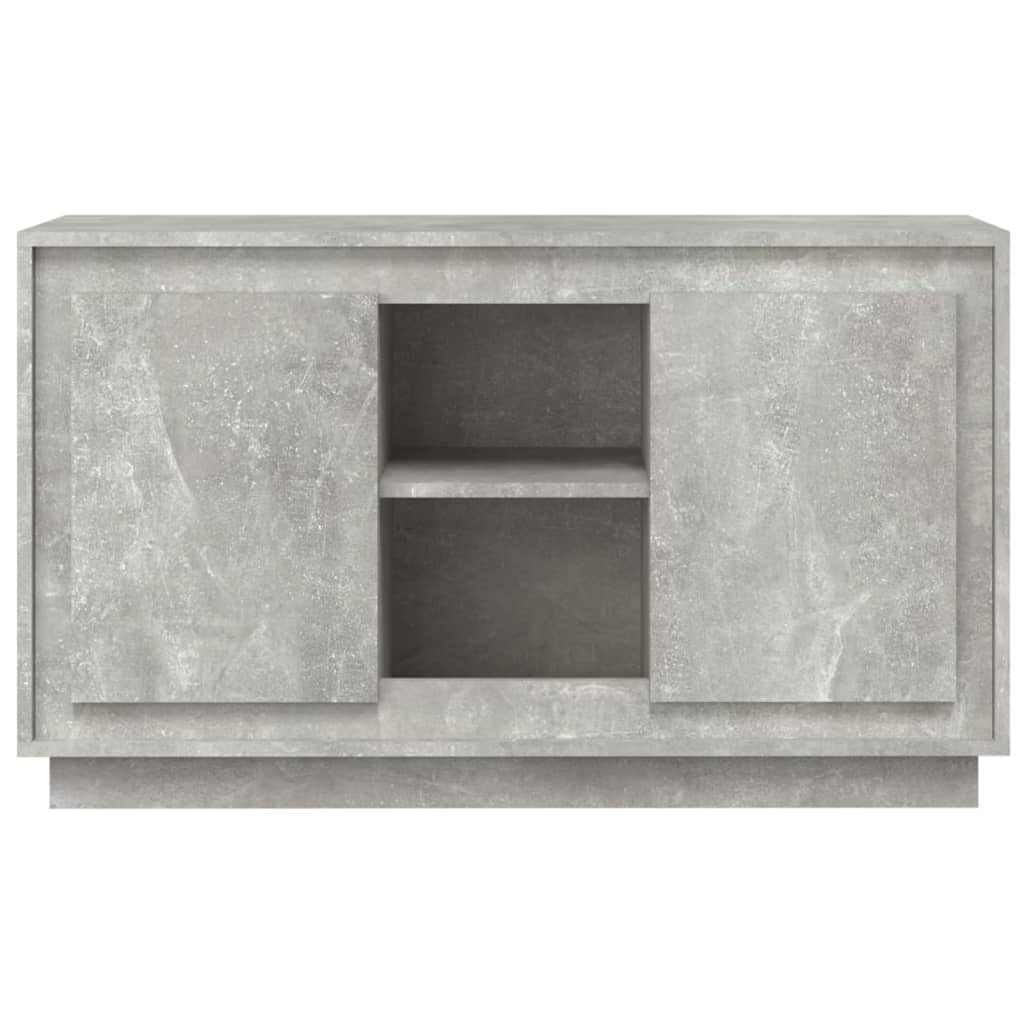 Buffet gris béton 102x35x60 cm bois d'ingénierie - XIOS