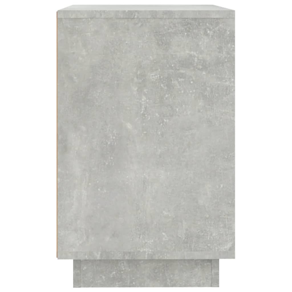 Buffet gris béton 102x35x60 cm bois d'ingénierie - XIOS