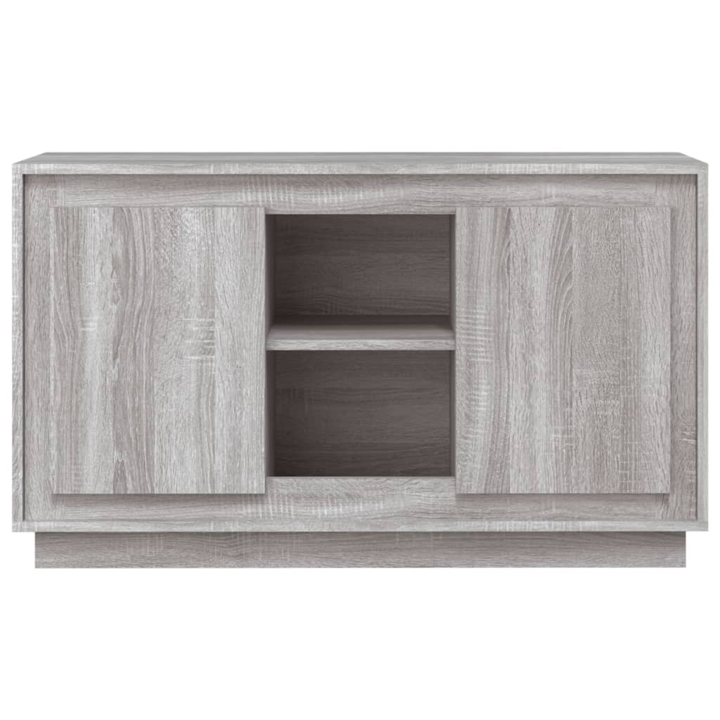 Buffet sonoma gris 102x35x60 cm bois d'ingénierie - XIOS