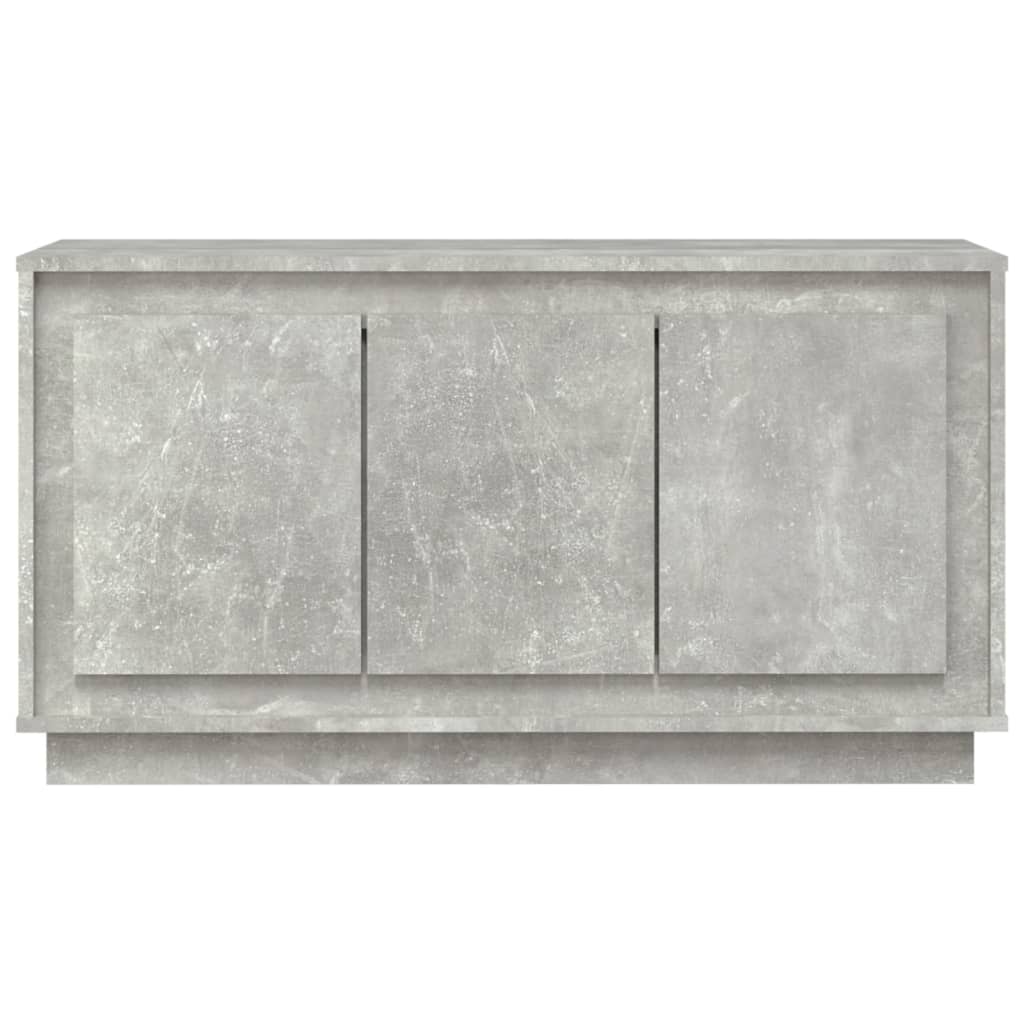 Buffet gris béton 102x35x55 cm bois d'ingénierie - XIOS