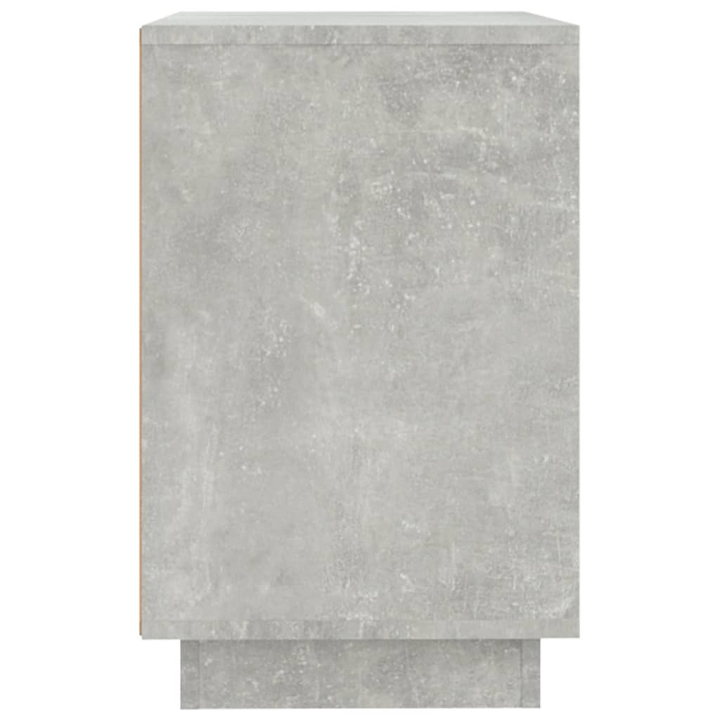 Buffet gris béton 102x35x55 cm bois d'ingénierie - XIOS