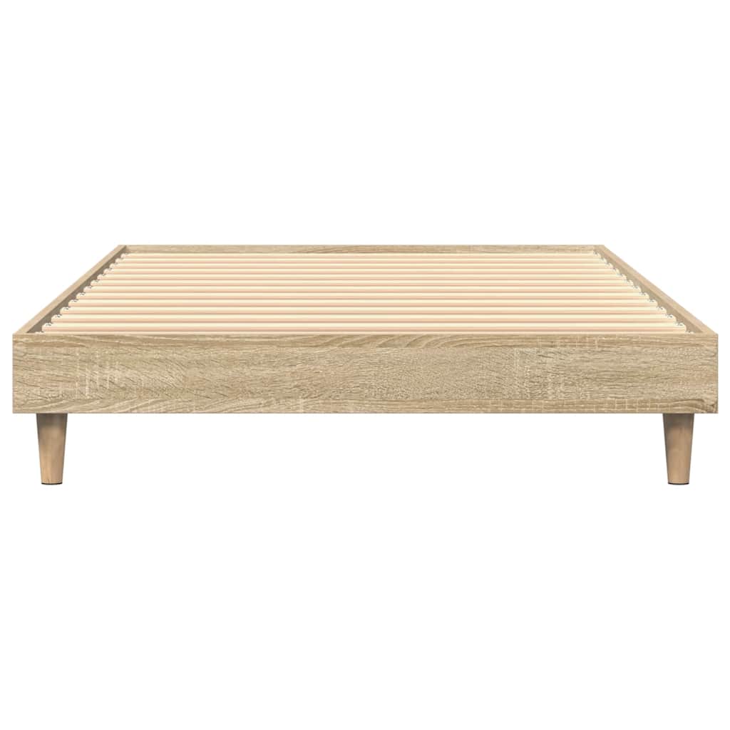 Cadre de lit sans matelas chêne sonoma 75x190 cm - XIOS