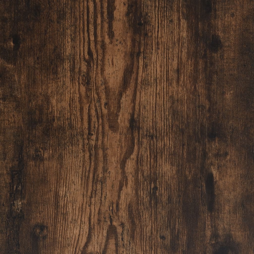 Cadre de lit chêne fumé 75x190 cm bois d'ingénierie - XIOS