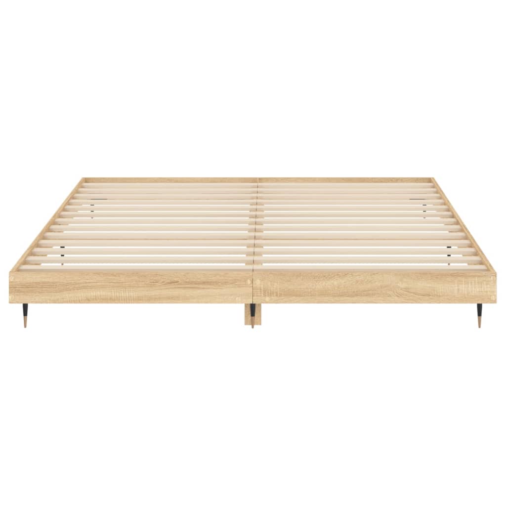 Cadre de lit sans matelas chêne sonoma 120x200 cm - XIOS