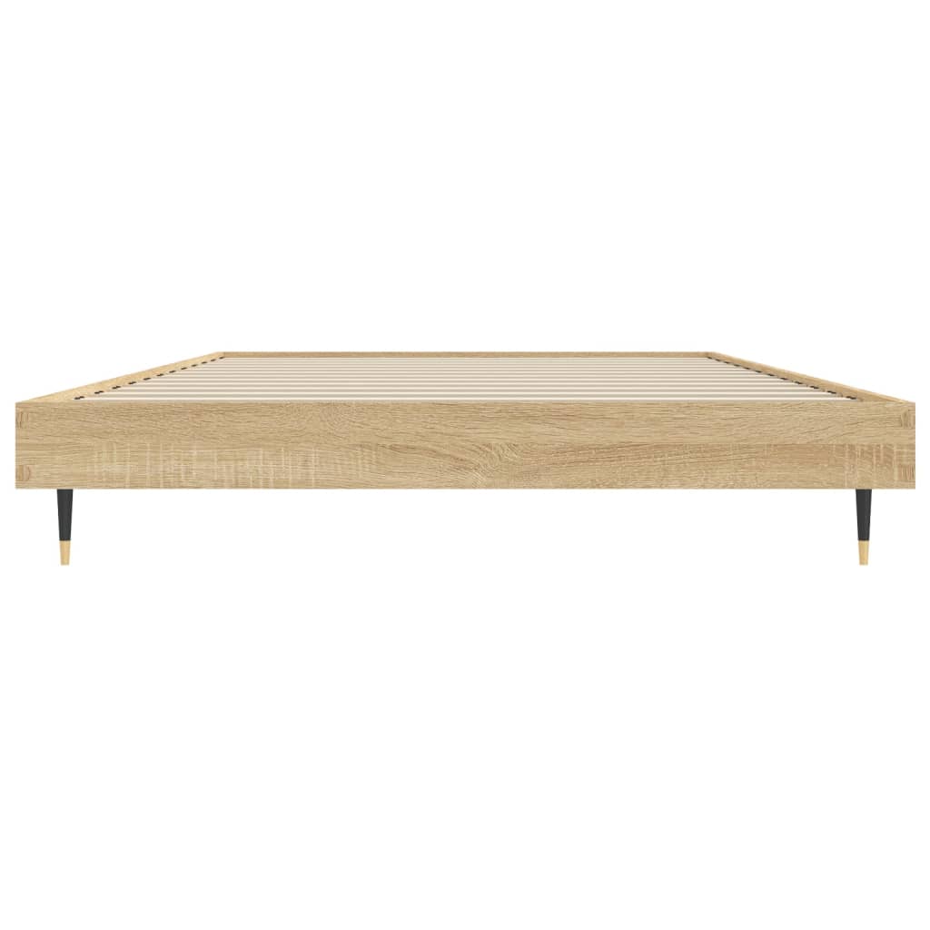Cadre de lit sans matelas chêne sonoma 100x200 cm - XIOS