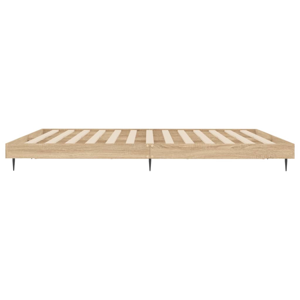 Cadre de lit sans matelas chêne sonoma 120x200 cm - XIOS