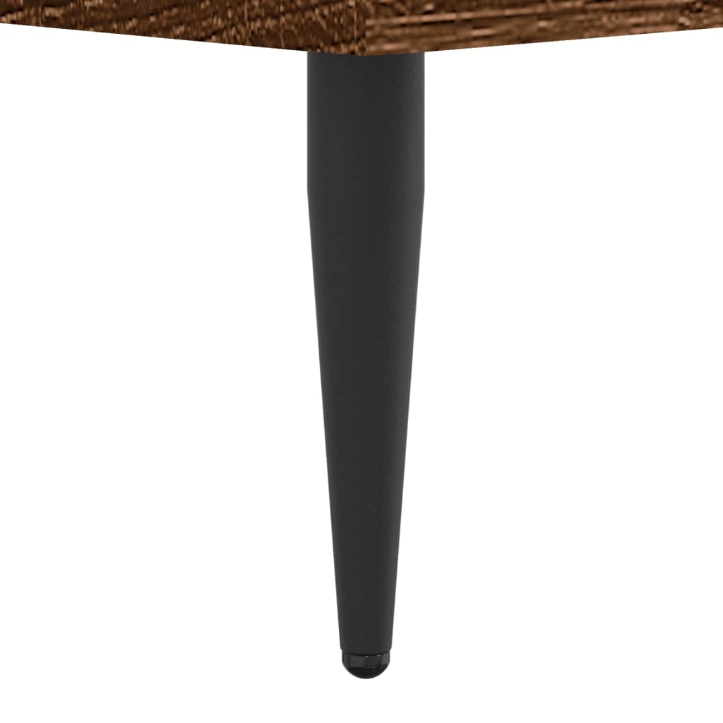 Cadre de lit sans matelas chêne marron 100x200 cm - XIOS