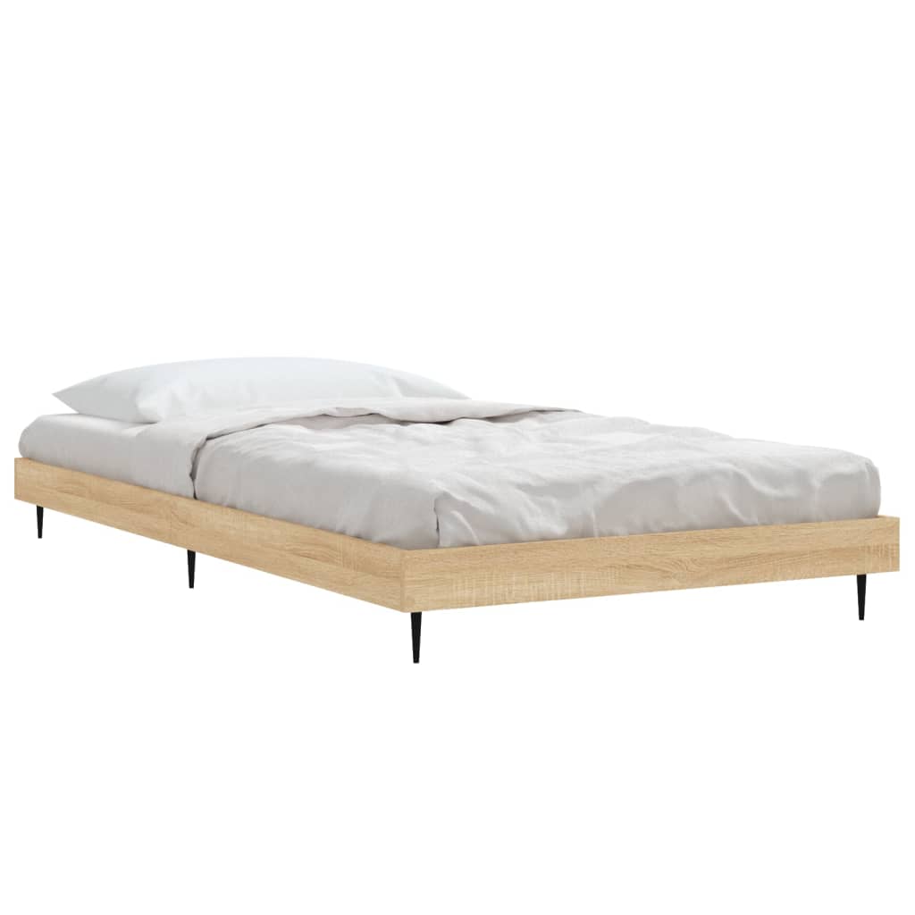 Cadre de lit sans matelas chêne sonoma 90x200 cm - XIOS
