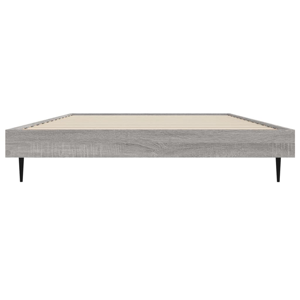 Cadre de lit sans matelas sonoma gris 90x190 cm - XIOS