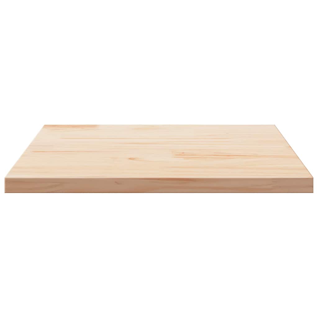Dessus de table 70x70x2,5 cm bois de pin massif - XIOS