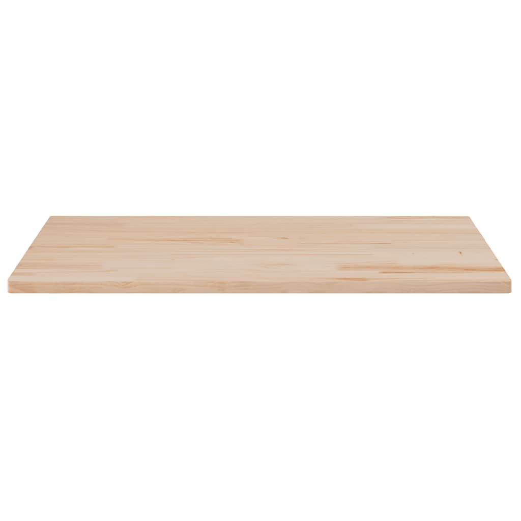 Dessus de table 110x60x2,5 cm bois de pin massif rectangulaire - XIOS