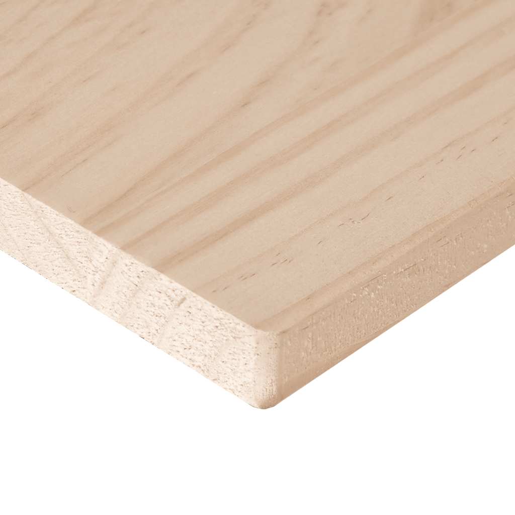 Dessus de table 110x60x2,5 cm bois de pin massif rectangulaire - XIOS