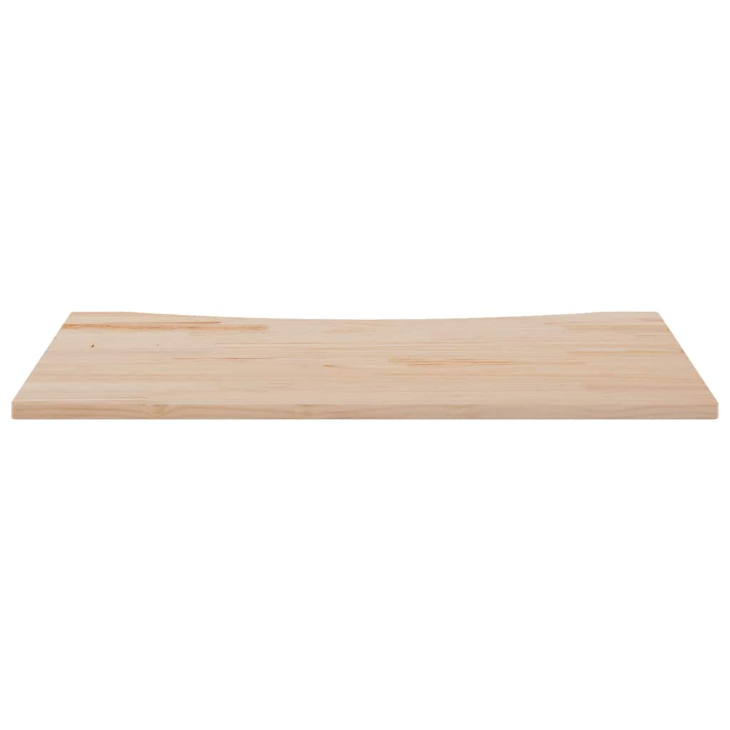 Dessus de bureau 100x50x2,5 cm bois massif de pin