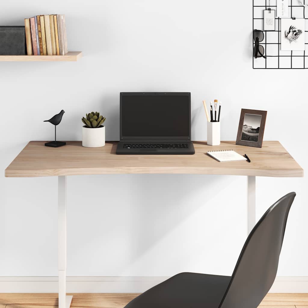 Dessus de bureau 100x50x2,5 cm bois massif de pin