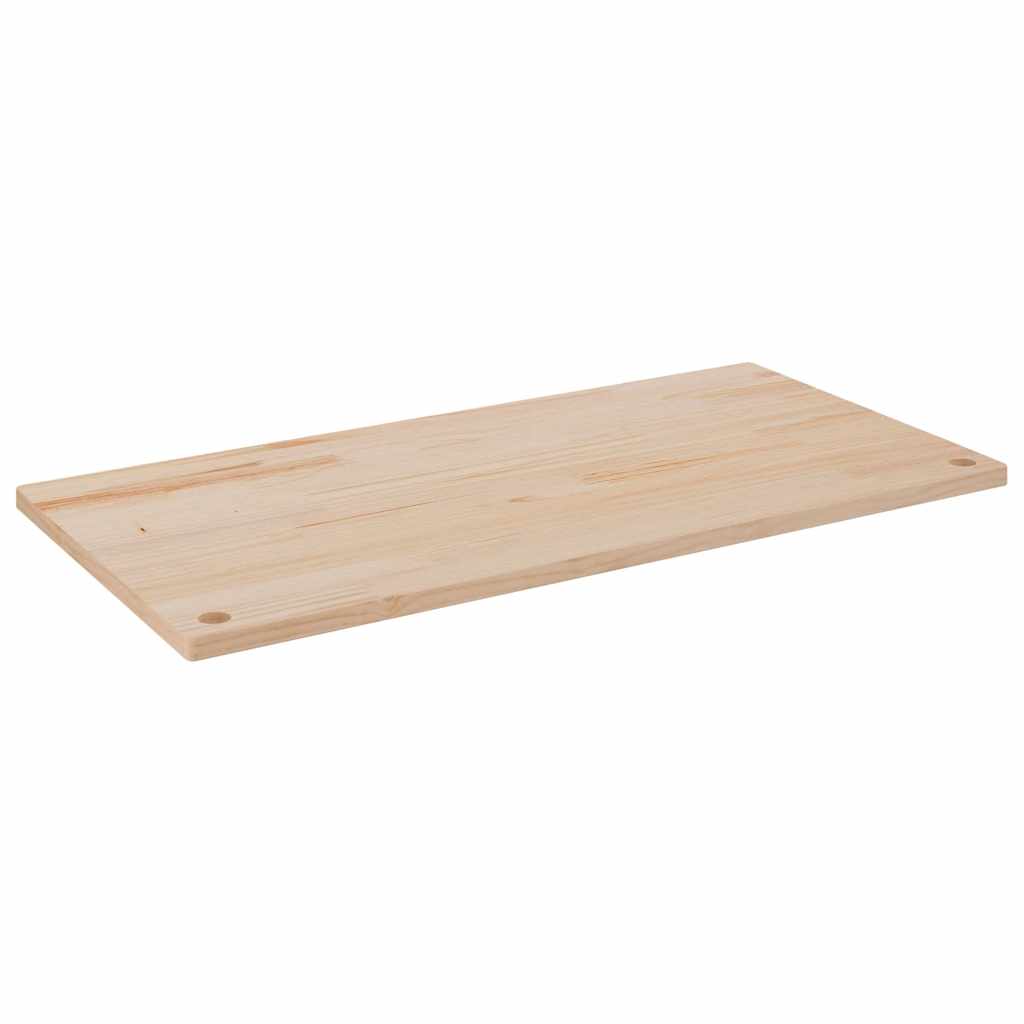 Dessus de bureau 100x60x2,5 cm bois massif de pin - XIOS