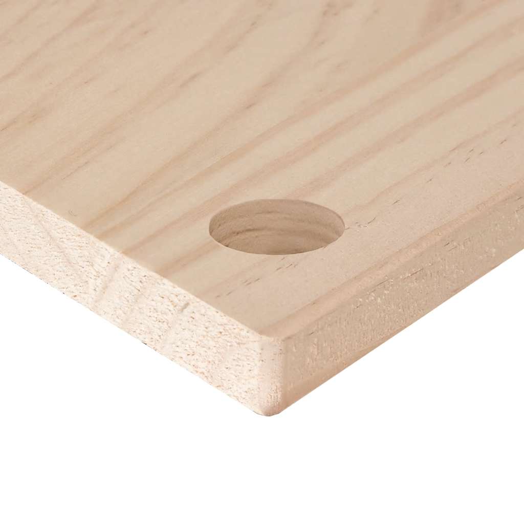 Dessus de bureau 100x60x2,5 cm bois massif de pin - XIOS