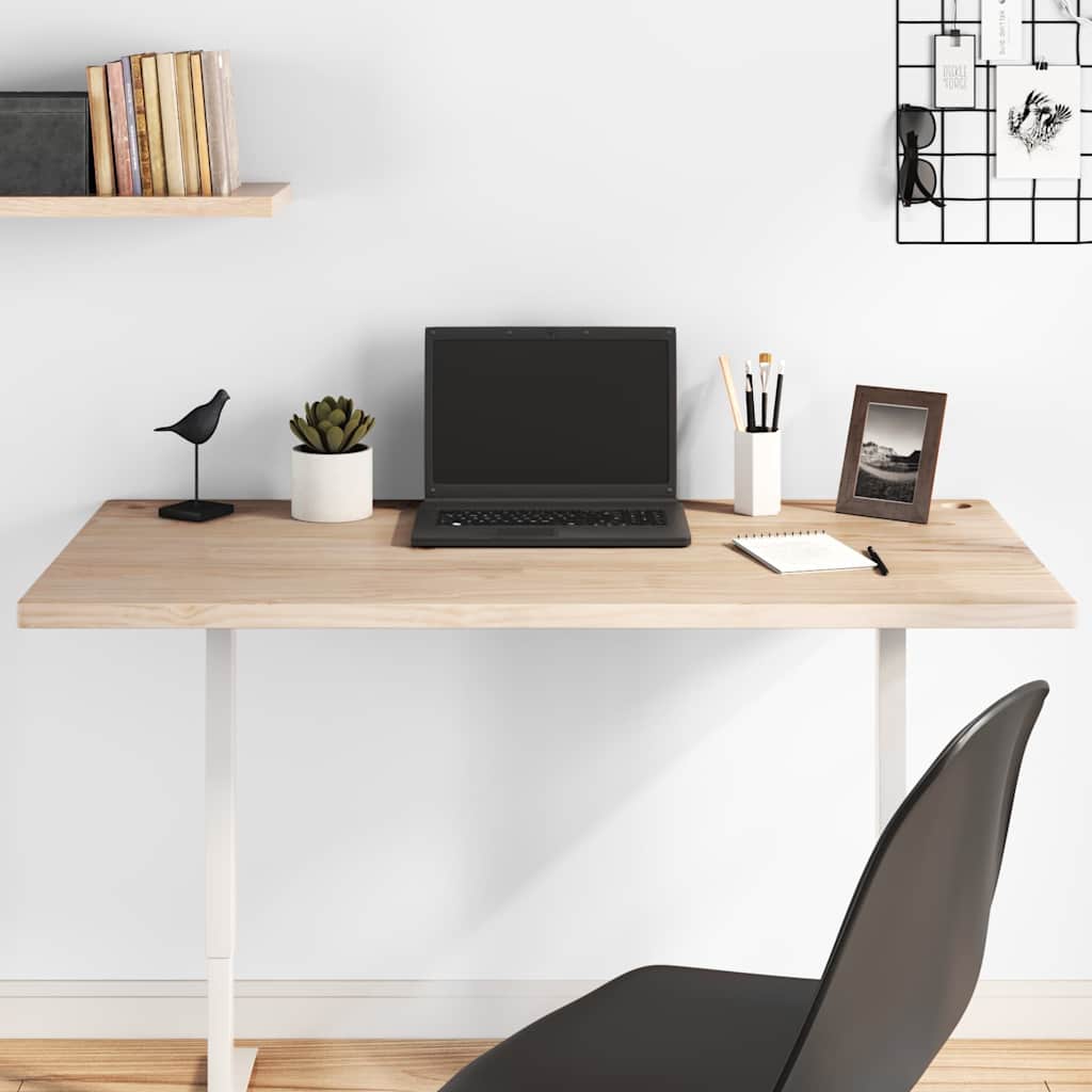 Dessus de bureau 100x60x2,5 cm bois massif de pin - XIOS