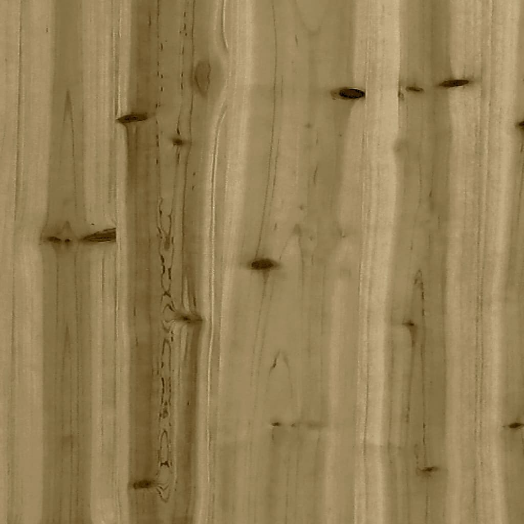 Canapé d'angle avec coussins bois de pin imprégné Éléments pour canapés modulables de jardin vidaXL