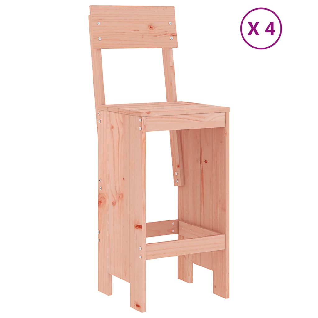 Ensemble de bar de jardin 5 pcs bois massif de Douglas