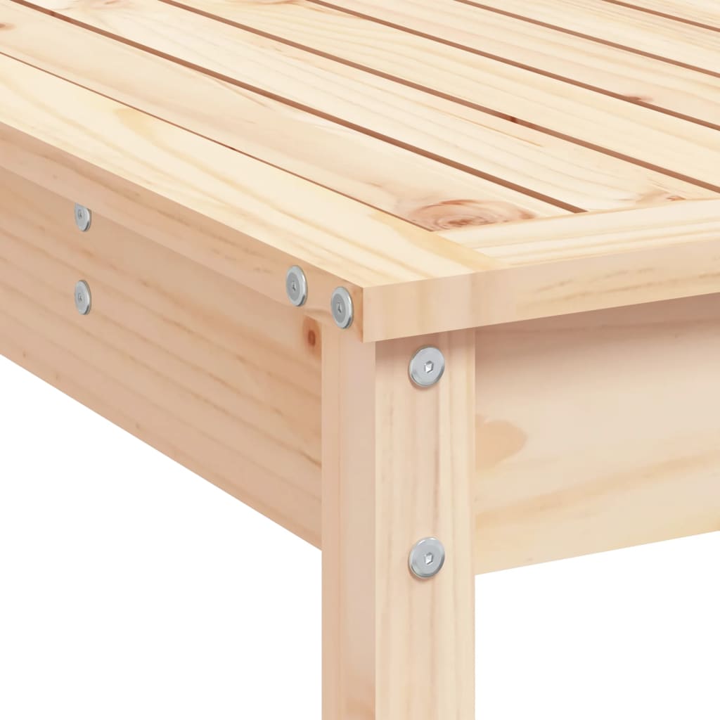Ensemble de bar de jardin 7 pcs Bois de pin massif