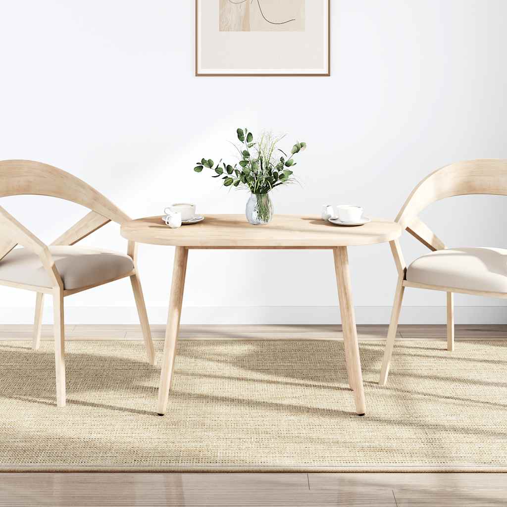 Dessus de table 110x55x2,5 cm bois de pin massif ovale - XIOS