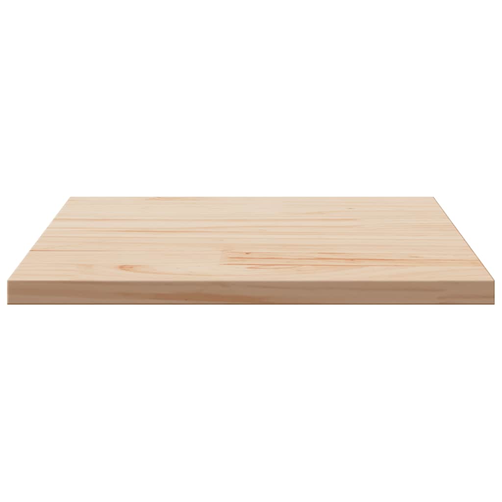 Dessus de table 50x50x2,5 cm bois de pin massif - XIOS