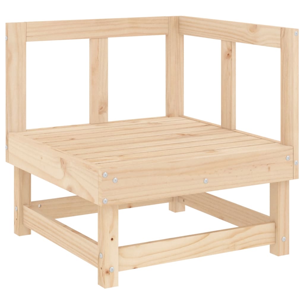 Canapés d'angle de jardin 2 pcs bois de pin massif Éléments pour canapés modulables de jardin vidaXL