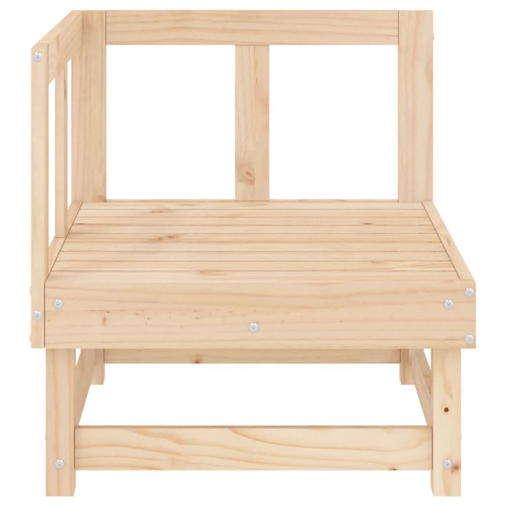 Canapés d'angle de jardin 2 pcs bois de pin massif Éléments pour canapés modulables de jardin vidaXL