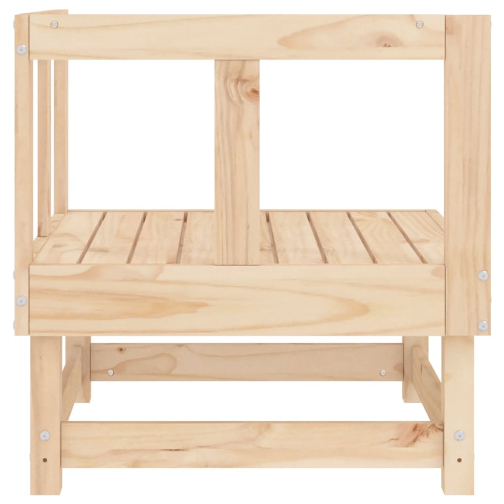 Canapés d'angle de jardin 2 pcs bois de pin massif Éléments pour canapés modulables de jardin vidaXL
