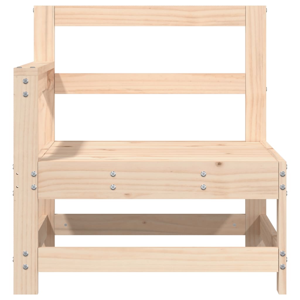 Canapés d'angle de jardin 2 pcs bois de pin massif Éléments pour canapés modulables de jardin vidaXL