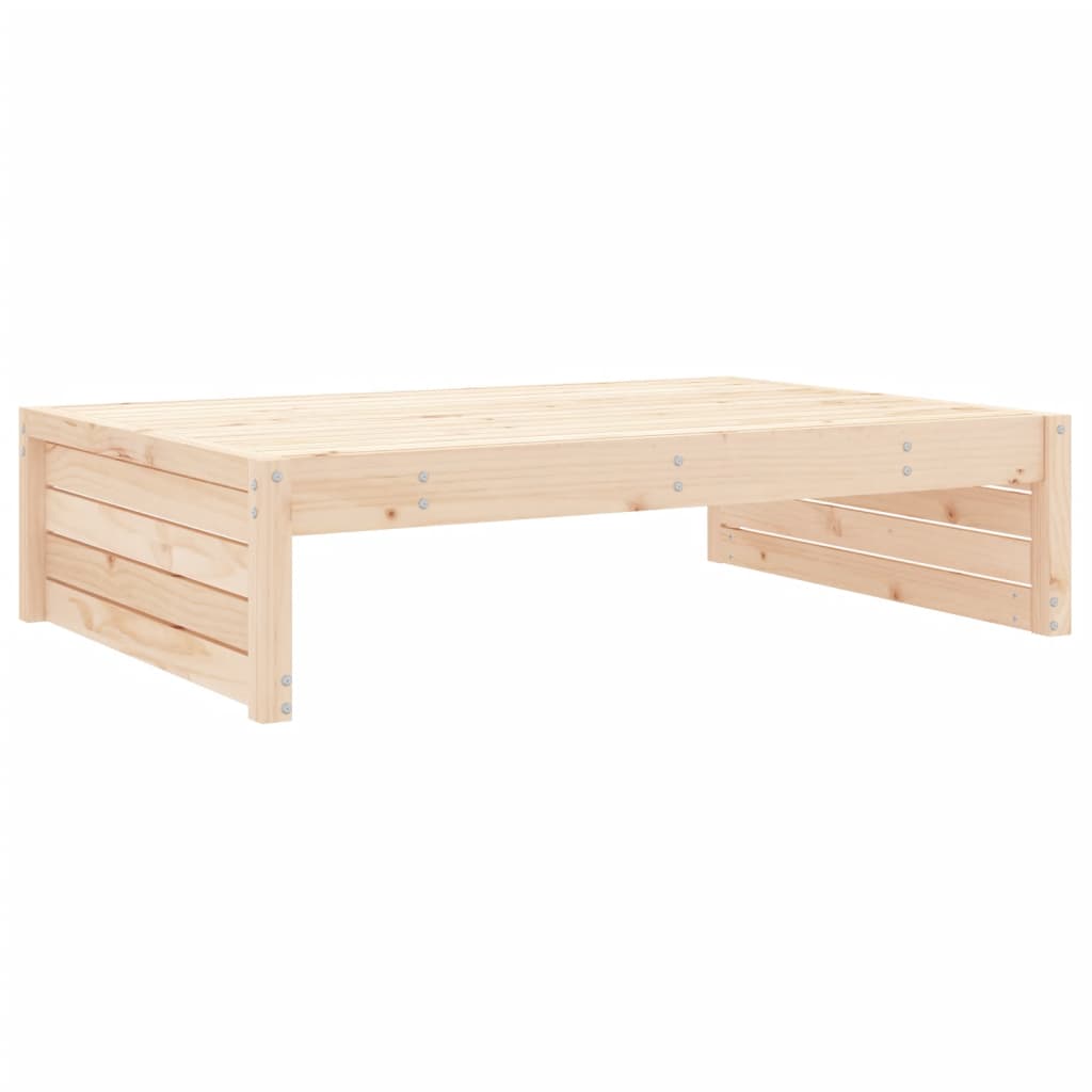 Repose-pied de jardin 120x80 cm bois de pin massif Éléments pour canapés modulables de jardin vidaXL