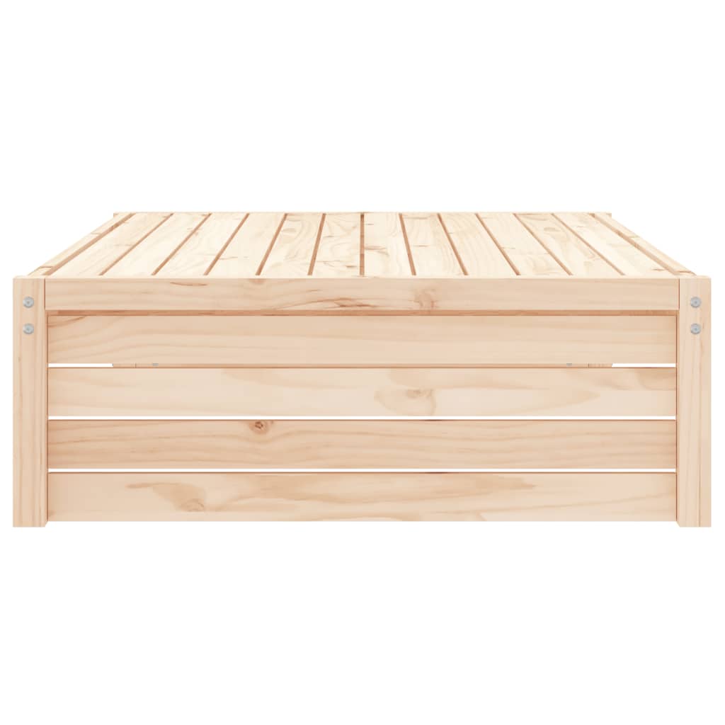 Repose-pied de jardin 120x80 cm bois de pin massif Éléments pour canapés modulables de jardin vidaXL