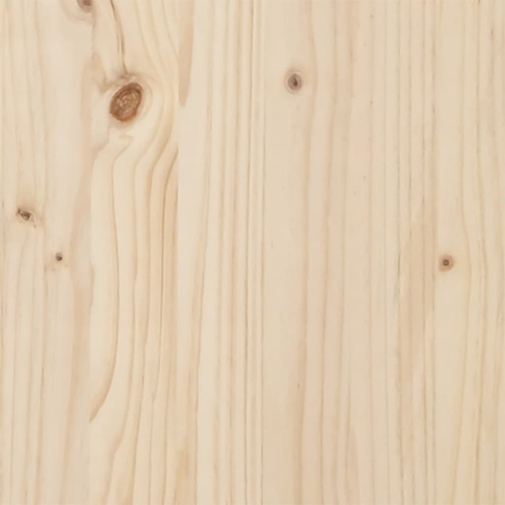 Repose-pied de jardin 120x80 cm bois de pin massif Éléments pour canapés modulables de jardin vidaXL