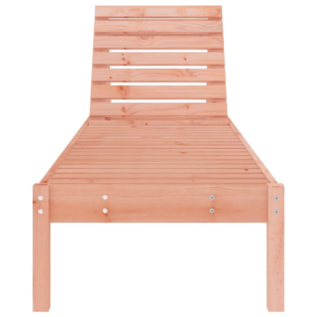 Chaise longue 199,5x60x74 cm bois massif de douglas Bains de soleil vidaXL